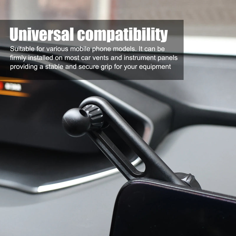 Rotating Adjustable Car Ball Head Phone Mount Universal Navigation Car Mount Extension Pole Adapter Accessory 17mm Ball Heads