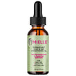 Essential oil for hair growth, nourishing treatment for dry, split ends and organic hair care, nutrition, mint, spearmint