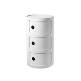 Nordic Ins Net Red Bedside Table Modern Minimalist White Round Creative Small Cabinet Mini Simple Plastic Side Cabinet 협탁