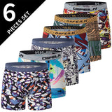 4/5 /10 Pcs Fashionable Men's Long Underwear Casual Boyshort Youth Sports Shorts Comfortable Breathable Stretch Shorts Underwear