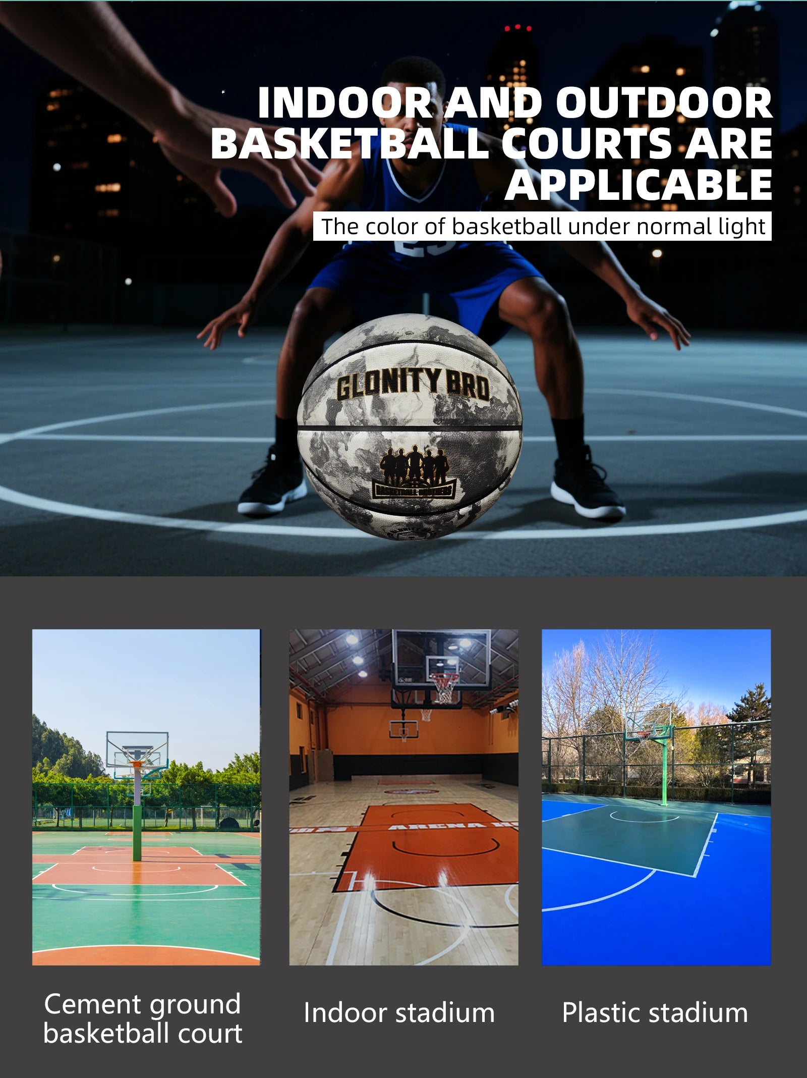 Glowing Green BasketBall For Men Women,Official Size 5/6/7 Soft Composite Leather In&Outdoor Street Luminous Ball Night Use Game