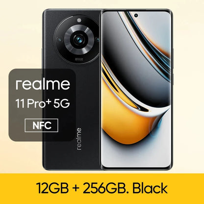Realme 11 Pro Plus 5G Global version 6.7inch Screen 120Hz  CPU Mtk Dimensity 7050 200MP Camera 12GB RAM 1TB Storage used phone