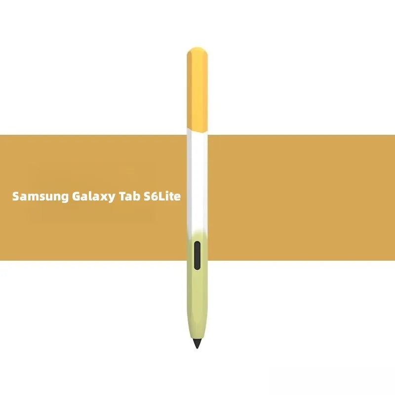 Pen Case for Samsung Galaxy Tab S10 Ultra S9 S8 S7 FE S6 Lite Tablet Stylus Protective Cover Soft Silicone Shockproof Non-slip