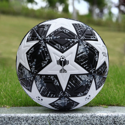 Professional Soccer Ball Size 5 Official Match Ball Seamless Bonded PU Soft Size 4 Football Excellent Grip and Elasticity