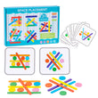 Early Learning Cognitive Rainbow Stick, Children's Color Matching Puzzle, Math Enlightenment, Puzzle Games, Montessori Block Toy