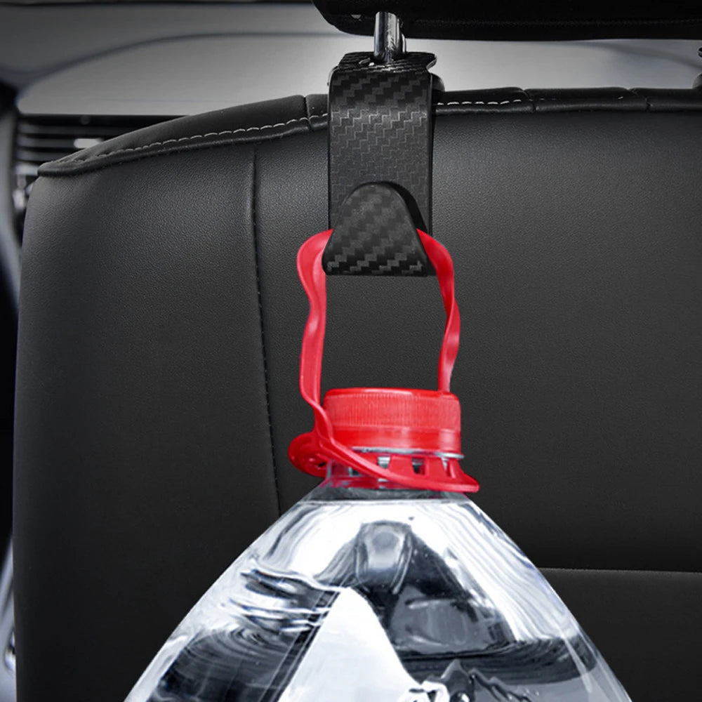 1/2/4Pcs Universal Auto Seat Headrest Hook Storage Hanger Car Vehicle Back Seat Organizer Holder Clip Car Interior Accessories