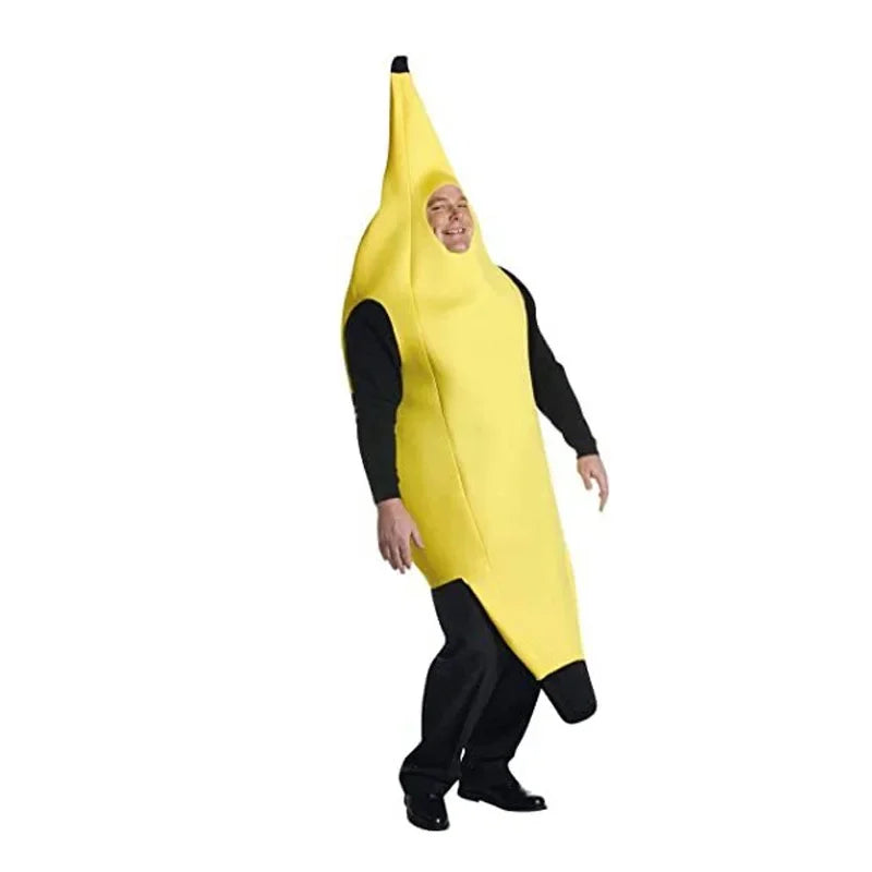 Carnival Clothing Men Cosplay Adult Fancy Dress Funny Sexy Banana Costume Novelty Halloween Christmas Carnival Party Decorations