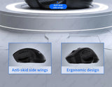 Dual Mode Wireless Computer Mice 1600 DPI Rechargeable Ergonomic Bluetooth Mouse For Laptop/Notebook/iPad/Tablet/Mac/Chromebook