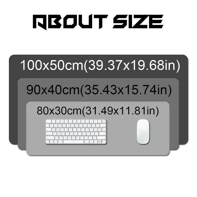 Anime Berserk Mousepad Big Deskmat With Lockrand Office Pc Computer Accessories Mouse Pad Gaming Prime Gaming XXL Keyboard Mat