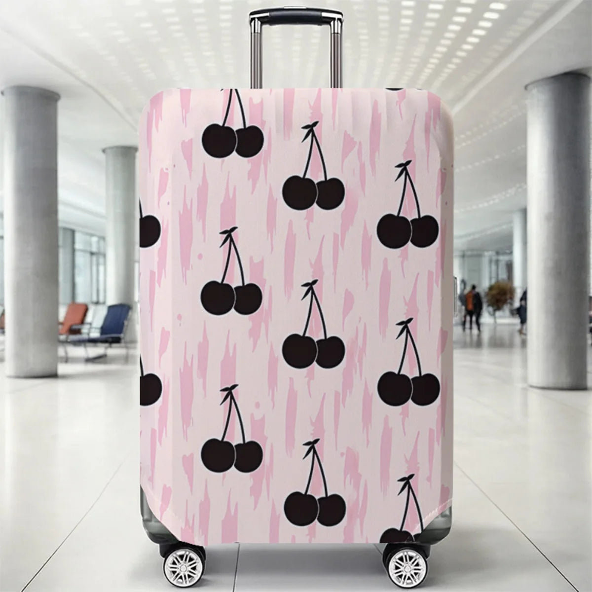 Luggage Protective Cover With Cartoon Print