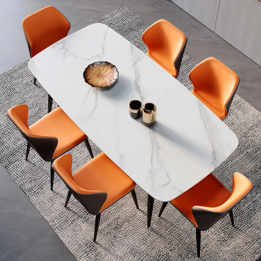 2pc dining chair Kitchen Chairs PU Padded Seat chair Cafe Chair Soft Bedroom Luxury Chairs Relaxing Home Furniture Kitchen Chair
