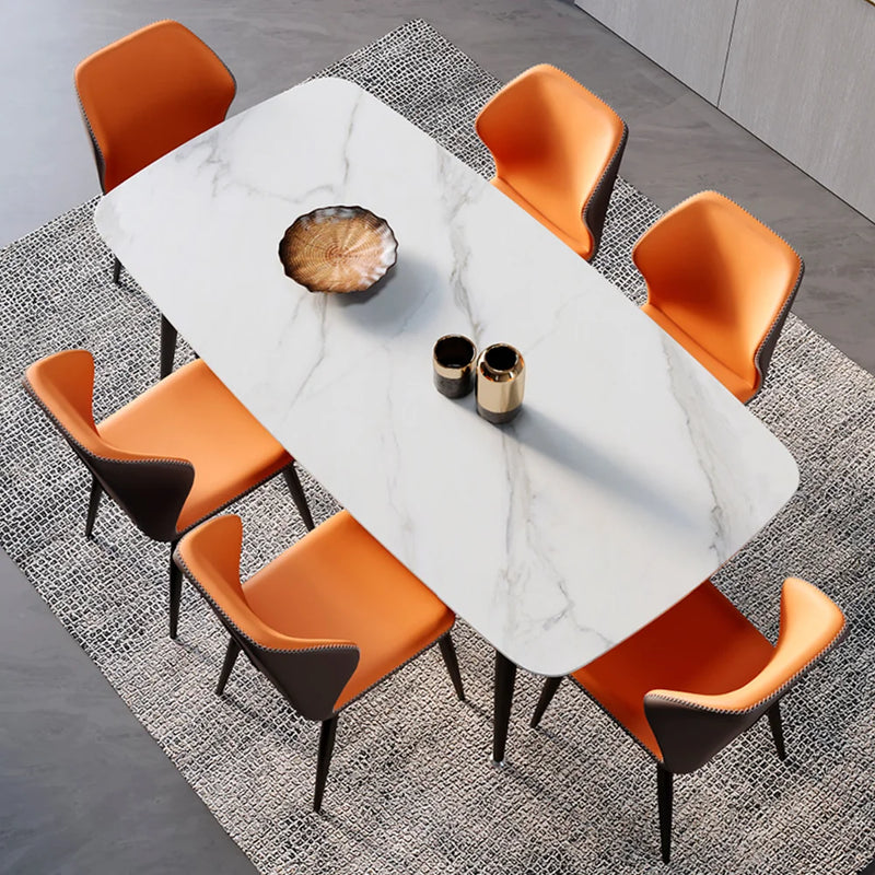 2pc dining chair Kitchen Chairs PU Padded Seat chair Cafe Chair Soft Bedroom Luxury Chairs Relaxing Home Furniture Kitchen Chair