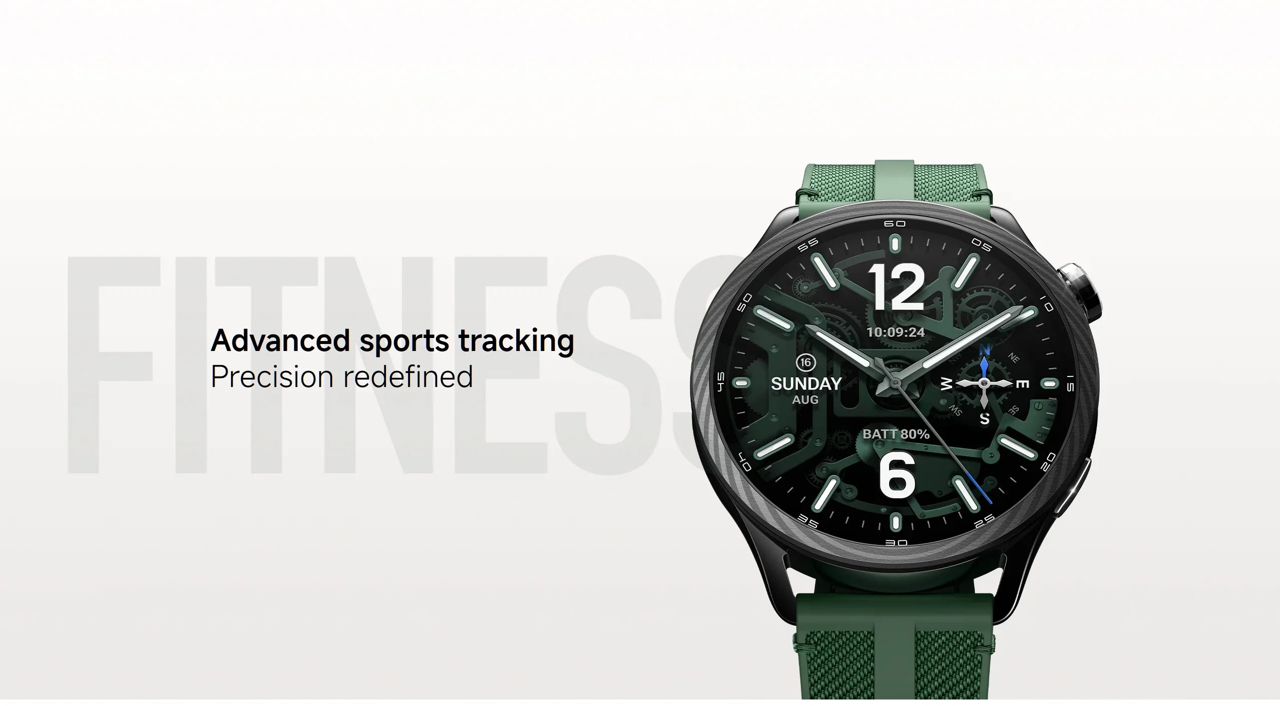 Smartwatch Xiaomi Watch S5 (Versão Global) – Tela AMOLED de 1,48", bateria com 21 dias de duração, monitoramento de saúde 24 horas e mais de 150 modos esportivos.
