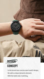 NAVIFORCE Popular Male Wristwatch Military Sports Shockproof Waterproof Leather Watch Men Fashion Casual Clock Relogio Masculino