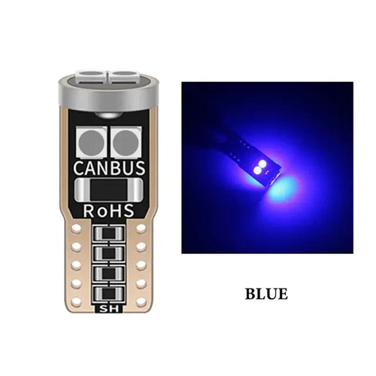 Super Bright LED Canbus Car Interior Reading Dome Lights, Auto Lâmpada de estacionamento, sem erro, T10, W5W, 6SMD, 3030, 2 pcs, 6 pcs, 10pcs
