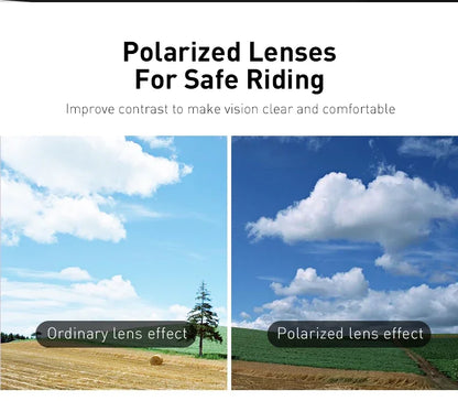 Men Women Polarized 4 Lens Sunglasses Cycling Bike Glasses Bicycle MTB Goggle Outdoor Sport Eyewear Anti-Glare Uv400 Equipment
