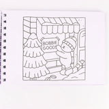 Bobbie Goods Coloring Book Cute and Cozy for Adults & Teens（Same style, different color cover）