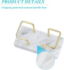 Marble Business Card Holder Organizer Desktop  Name Card Display Stand Table Memo Pad Cards Storage Shelf Office Supplies