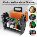 Portable Welding Machine 220V Digital Display LCD Hot Start Welding Machines 300A ARC Welder Machine with Electrode Holder Wire