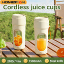12 Blades Electric Portable Blender 350ML Juicer Fruit Mixers USB Rechargeable Smoothie Juicer Cup Squeezer Juice Maker