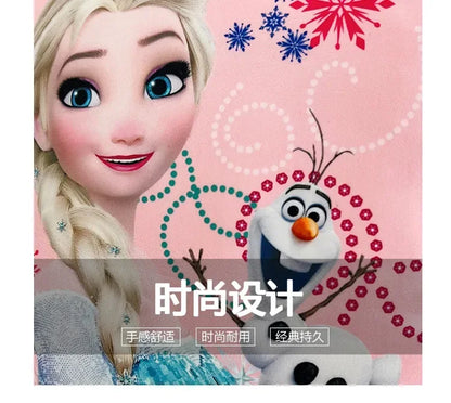 MINISO Disney 2024 New Princess Series Crossbody Bag "Frozen 2" Elsa Sophia Cartoon Shoulder Bag Girls Casual Fashion Handbag