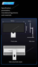 Kuycon Q34W 34-inch 4k165hz monitor e-sports gaming ultra-clear laptop desktop external mirror screen new original