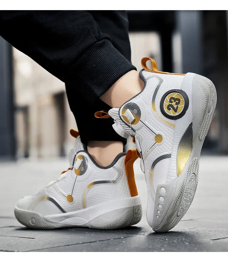 High Designer Basketball Shoes For Men Trend 2024 High Top Sneakers Brand Platform Non-slip Basketball Tennis Men Gym Shoes