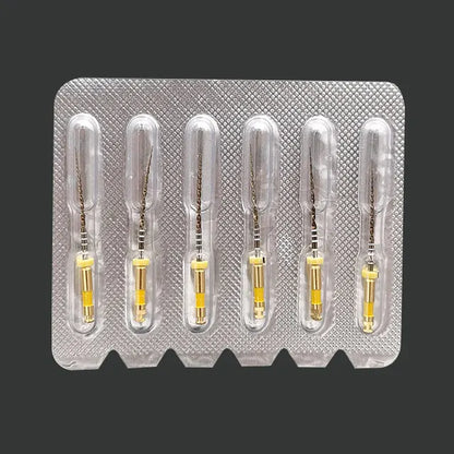 Dental Wave Gold One Files 6pcs/pack Reciprocational Large Primary Files Rotary Dental Endo NITI Files Endodontic Dental Files