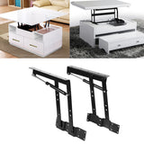 Mecanismo de bisagra hidráulica, Hardware de elevación superior, 2x práctico mecanismo de mesa de centro, Hardware, marco de elevación superior, muebles