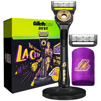 Gillette razor Gillette Labs men's shaver Gillette shaver shaver combination 5-layer shaver blades stainless steel material