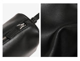 split leather 90s pen bag 2026 new luxury design soft cowhide mini one-shoulder crossbody bag suede fashion ladies handbag