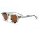 Polarized Sunglasses for Men and Women, UV400 Johnny Depp Lemtosh Style, Retro Acetate Frame, Eyeglasses Eyewear for Men