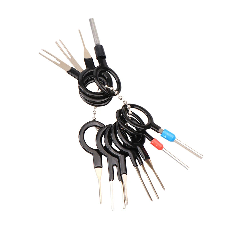 Car Terminal Removal Repair Hand Tools Electrical Wiring Crimp Connector Pin Extractor Kit
