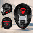 Vinyl Ducati Helmet Sticker Motorcycle Decal Logo