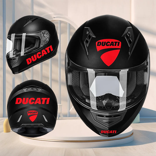 Vinyl Ducati Helmet Sticker Motorcycle Decal Logo