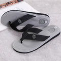 Men's Casual Flip Flops Fashion Beach Shoes Men Summer Non-Slip Flat Slides Mens Slippers Indoor House Shoes Man Male Slipper