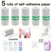 5 Rolls Sticky
