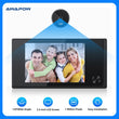 Timbre Awapow de 3,5 pulgadas con mirilla y cámara digital, LCD de 120°, 2 millones de píxeles, HD, para exteriores, con monitor tipo ojo de gato 