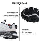 Baasploa Men Running Shoes Mesh Breathable Sport Shoes For Men Fashion Lightweight Casual Sneakers Non-Slip Lace Up Plus Size 50