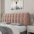 Backrest Soft Bag Bed Headboards for Hotel Headboards American Flannel Cloth Skin-Friendly Light Luxury Household Bed Headboards