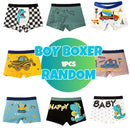 Roupa Interior Infantil Respirável de Algodão, Cuecas Padrão Carros, Boxer Cartoon Boy, Calcinha Infantil, 3-14 Anos, 4 peças por lote