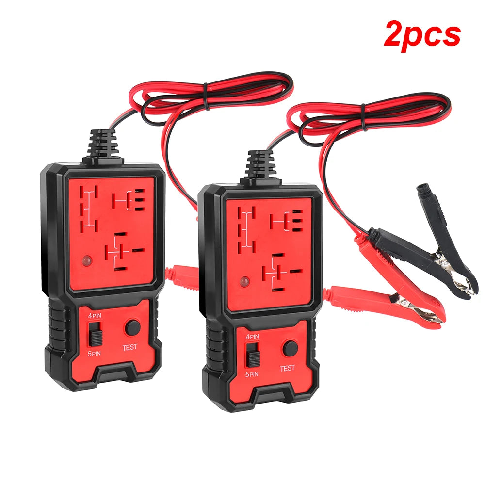 Automotive Electronic Relay Tester Car Relay Tester Universal 12V LED Indicator Light Car Battery Checker Car Accessories