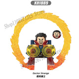 Marvel Avengers Superhero Building Blocks Iron Man Doctor Strange Hulk Thanos Spider-Man Venom Hawkeye Bricks Toys