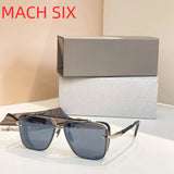 Original Factory DT DTS121 MACH SIX With Brand Box Leisure Retro LIMITED EDITION Driving Anti-Glare Popular Men Women Sunglasses
