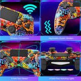 GAMINJA P47 Wireless Bluetooth Controller Gamepad With 6-axis Gyroscope PC Joystick touchpad Dual Vibration For PS4 PC Wins 7 8