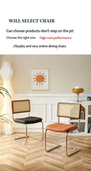 Kitchen Office Outdoor Dining Chairs Modern Luxury Salon Relax Cesca Chair Restaurant INS Sillas Para Comedor Furniture WK50DC