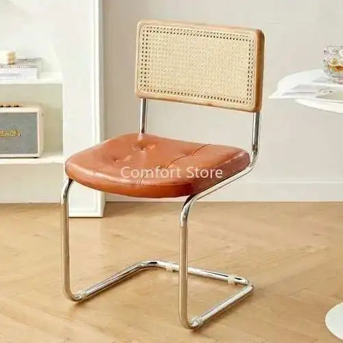 Kitchen Office Outdoor Dining Chairs Modern Luxury Salon Relax Cesca Chair Restaurant INS Sillas Para Comedor Furniture WK50DC