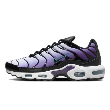 Zapatillas Nike Air Max Plus TN para correr, clásicas, negras triples, para exteriores, para correr, caminar, deportivas, para mujer y hombre.