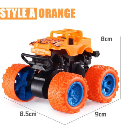 Hot Toys Car Monster Truck Four-wheel Drive Vehicle Stunt Dump Car Inertia Car Toy Dinosaur Pull Back Children Toy Boy Girl Gift