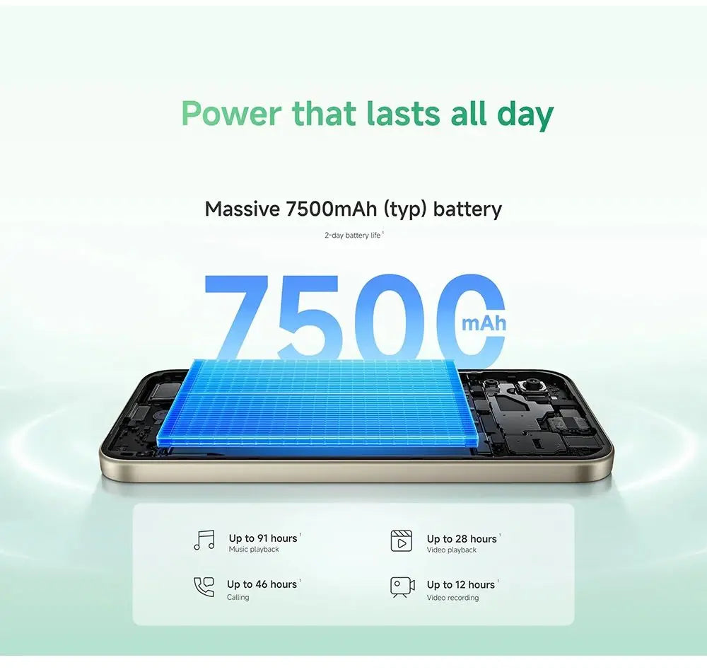 Smartphone Xiaomi Redmi 17 4G (Versão Global) – Xiaomi HyperOS 3, MediaTek Helio G91-Ultra, tela de 6,9" (120 Hz), bateria de 7500 mAh e carregamento rápido de 45 W.